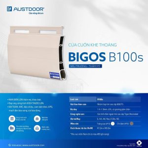 Cửa cuốn khe thoáng BIGOS B100s