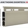 Cửa cuốn khe thoáng doortech D08. Giải pháp cửa cuốn an toàn và kinh tế