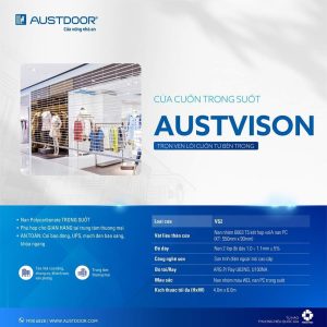Cửa cuốn trong suốt Austvison VS2