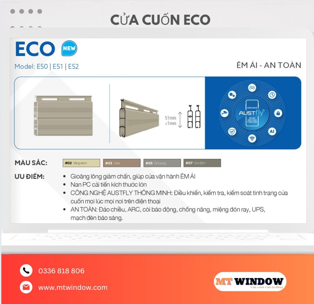 Cửa Cuốn Austdoor Eco
