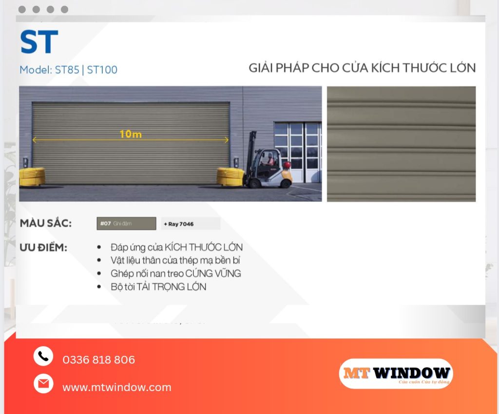 Cửa Cuốn Siêu Trường ST