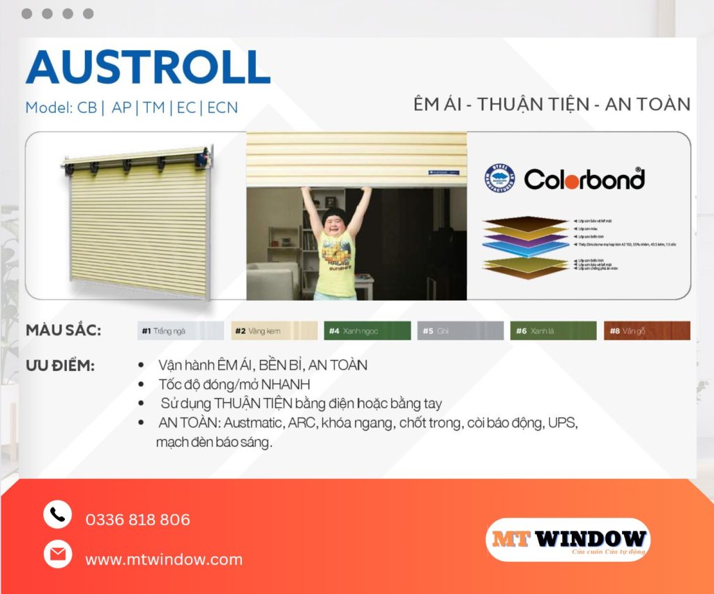 Cửa Cuốn Tấm Liền Austtroll