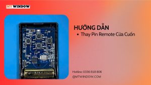 huong dan thay pin remote cua cuon