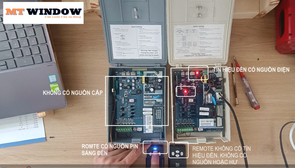 Hướng Dẫn Kiểm Tra Nguồn Điện Cửa Cuốn