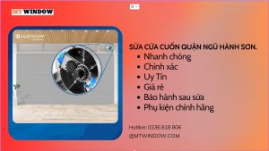 Sửa Cửa Cuốn Quận Ngũ Hành Sơn Đà Nẵng