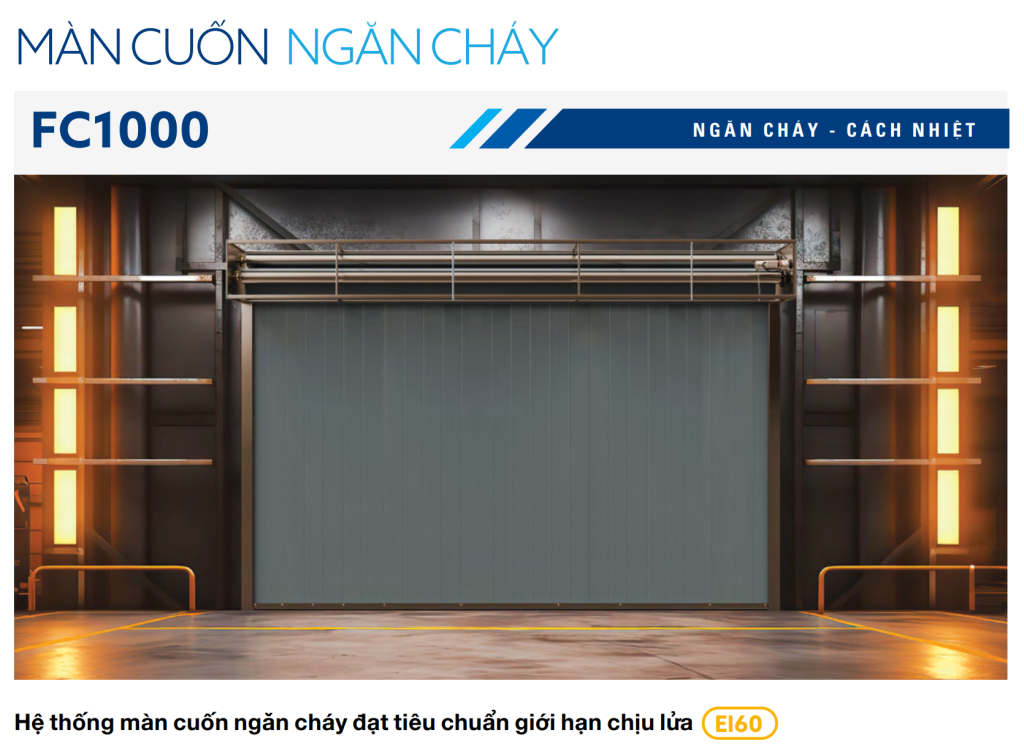 Màn cuốn ngăn cháy FC1000
