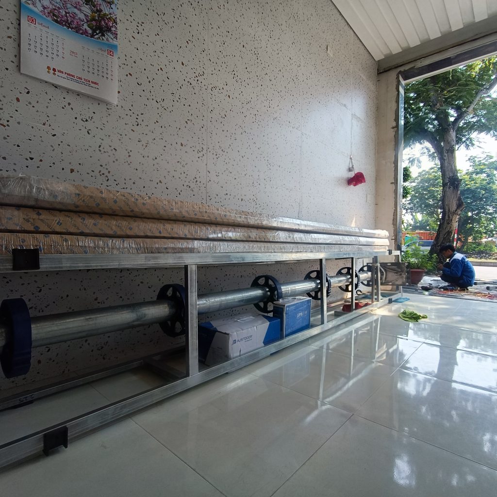 Đội ngũ thi công cửa cuốn Austdoor tại Hòa Khánh Đà Nẵng