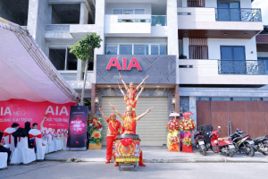 thi công cửa cuốn Austdoor tại Điện Bàn Quảng Nam – văn phòng AIA