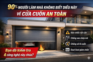 Cửa cuốn an toàn